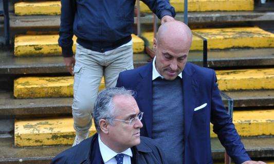 Lazio, Lotito: "Mi auguro che la squadra mantenga questo spirito di sacrificio"