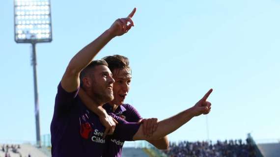 Fiorentina-Cagliari 1-0 al 60'. Veretout la sblocca su rigore