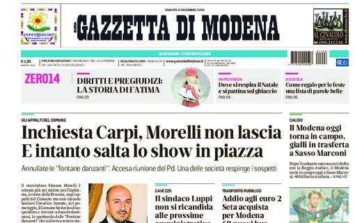 Gazzetta di Modena: "Carpi trafitto due volte a Pescara"