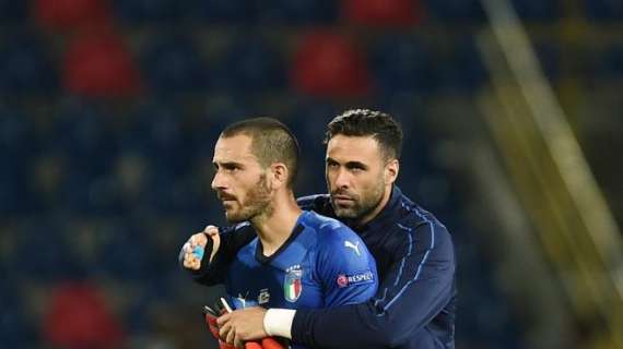 Italia, Sirigu supera Perin: per Mancini è lui il vice-Donnarumma