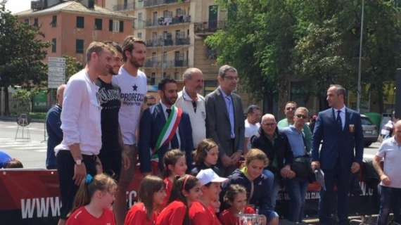 TMW - Rigoni e Pereira premiano i vincitori della Genoa Values Cup