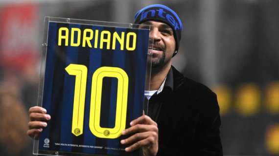 Adriano: "Orgoglioso della mia storia all'Inter. Che emozioni con Ibra"