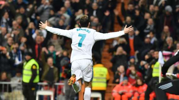 Real Madrid-Alaves 4-0, Ronaldo show: l'operazione remontada continua