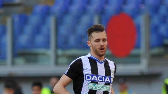 Udinese, Widmer torna in allenamento dopo due mesi