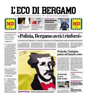 Atalanta, L'Eco di Bergamo apre con Gosens: “Borussia, il mio derby”