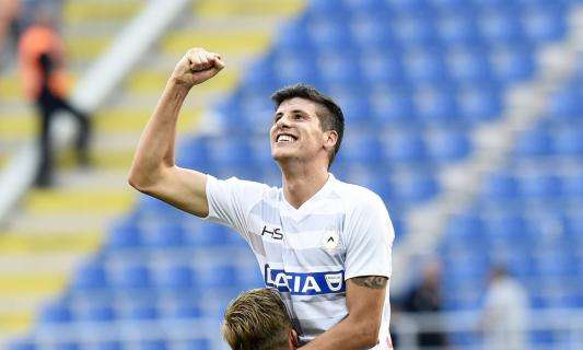 Udinese, Iachini: "Perica è cresciuto molto, le qualità sono giuste"