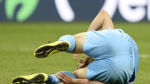 Il Napoli comunica: "Per Higuain forte trauma contusivo alla caviglia destra"