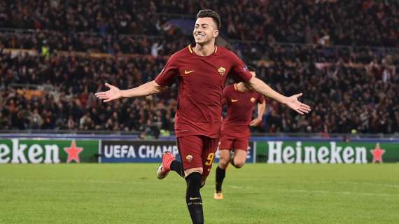 Roma, gol di El Sha col Chelsea il più bello della settimana per l'UEFA