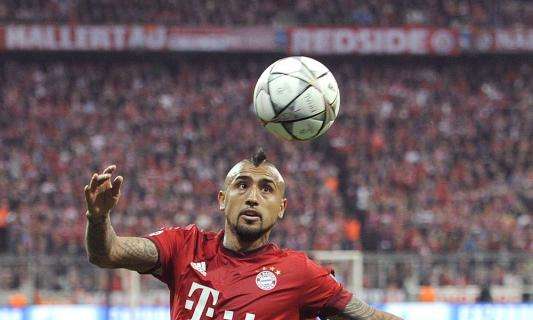 Bayern Monaco, Vidal: "Siamo i più forti, c'è stata sfortuna"