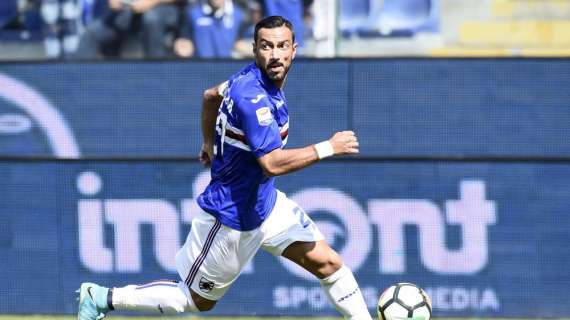 Sampdoria, Quagliarella: "Scudetto? Meglio il Napoli, guardarlo è eccezionale"