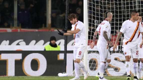 Fotonotizia - Roma, la 'non' esultanza di Ljajic dopo il gol del pareggio