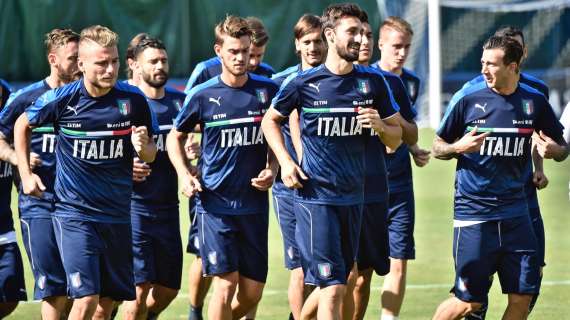 Italia, gli Azzurri preparano la gara contro Israele