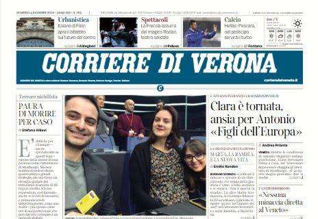 Corriere di Verona sull'Hellas: "Col Pescara ci vorrà il turbo"