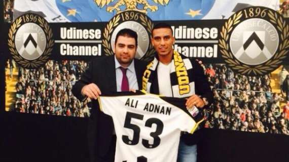 Udinese, Ali Adnan: "Otttime impressioni nonostante la sconfitta"