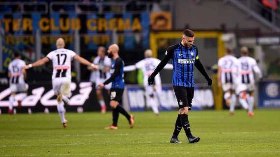 Inter, Gazzetta: "Al tappeto ed addio primo posto"