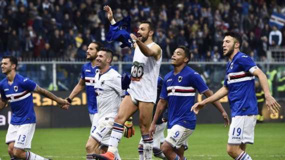 Sampdoria, three is a magic number