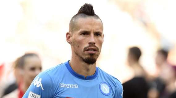 Il Corriere dello Sport sugli azzurri: "Hamsik prenota il trono di Napoli"