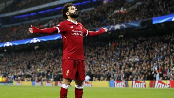Altro record per Salah: lui il più veloce della Champions con 33,8 km/h