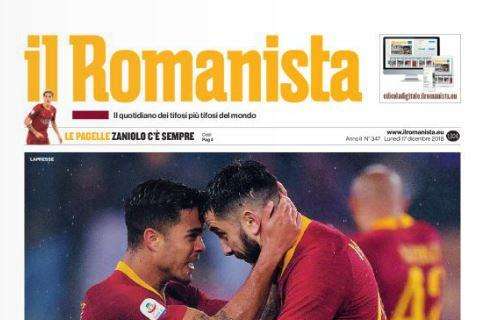 Il Romanista dopo la vittoria giallorossa col Genoa: "Sopravvissuti" 