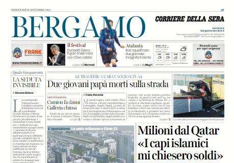 Il Corriere di Bergamo sull'Atalanta: "Ilicic squalificato due giornate"