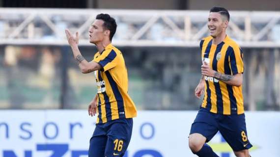 Serie B, Verona-Vicenza 1-1 al 45'. Bellomo risponde a Siligardi