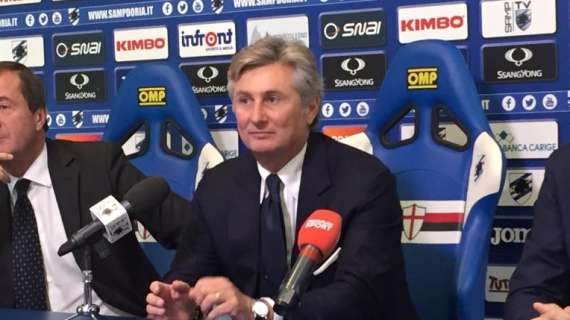 Sampdoria, Pradè: "Buon punto, ma non esaltanti sul piano del gioco"