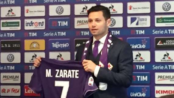 Fiorentina: Zarate Kid contro tutto