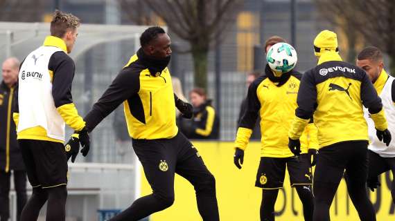 Bolt show col Borussia Dortmund: gol e un tunnel