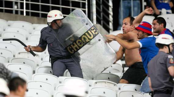 Coritiba-Corinthians, scontri e feriti