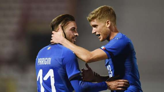 Waldschimdt risponde a Parigini: 1-1 tra Italia e Germania U21 dopo 45'
