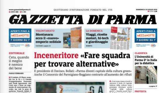 Gazzetta di Parma: "13 gol nella prima amichevole"
