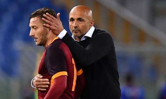 Roma-Napoli, Spalletti sceglie ancora il falso nueve: Totti e Dzeko out