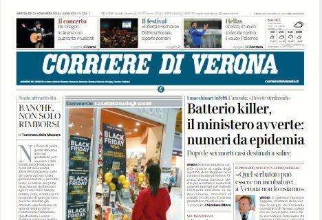 Il Corriere di Verona sull'Hellas: "Grosso, futuro si decide col Palermo"