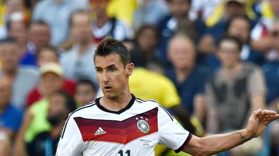 Germania, Klose dal primo minuto contro il Brasile