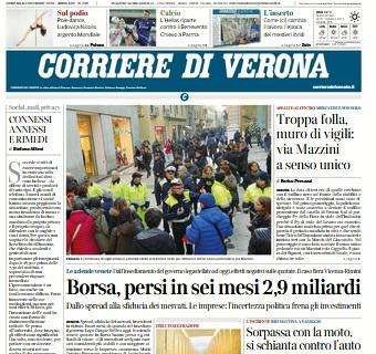 Corriere di Verona: "L'Hellas riparte contro il Benevento"