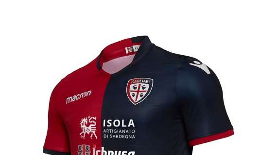 Cagliari, svelata la nuova maglia rossoblù