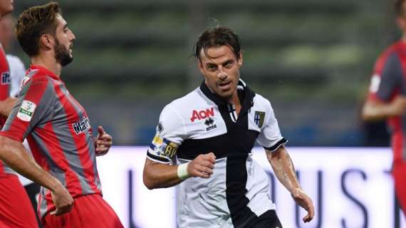 Parma, Calaiò: "Felice non solo per il gol. Ho giocato per la squadra"