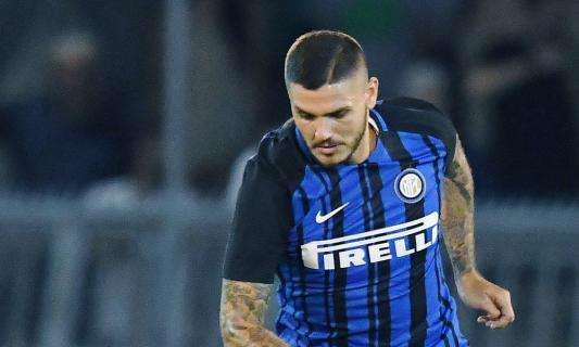 Inter, Icardi: "Sono sereno, mi trovo molto bene con Spalletti"