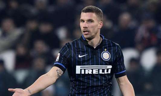 LIVE TMW - Inter, Podolski: "Vogliamo la Champions. Orgoglioso di essere qui"