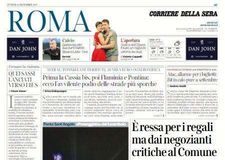 Il Corriere della Sera sulla Roma: "Altri due punti buttati"