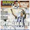 Mundo Deportivo, Ed.Guipúzcoa: “Optimizar al '10'“