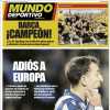 Mundo Deportivo, Ed.Guipúzcoa: "Adiós a Europa"