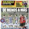 Mundo Deportivo, Ed.Guipúzcoa: "De menos a más"