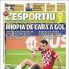 L'Esportiu, Ed.Girona: "Miopía de cara a gol"