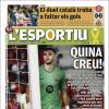 L'Esportiu: "¡Qué cruz!"