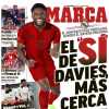 Marca: "El sí de Davies, más cerca"