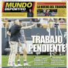 Mundo Deportivo, Ed.Guipúzcoa: "Trabajo pendiente"