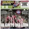 Mundo Deportivo, Ed.Vizcaya: "Al grito del León"