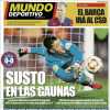 Mundo Deportivo, Ed.Vizcaya: "Susto en Las Gaunas"