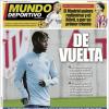 Mundo Deportivo, Ed.Vizcaya: "De vuelta"